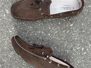 Brown Suede Boat Shoes SH815