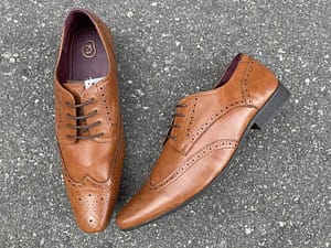 Burton Tan Brogue Shoes SH825