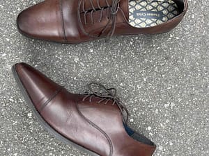 Thomas Crick Brown Leather Shoes SH740