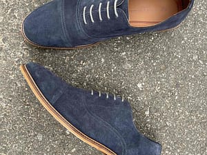 Taylor & Wright Navy blue Suede Leather Shoes SH842
